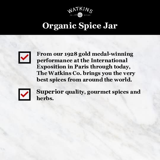 Watkins Gourmet Organic Spice Jar, Organic Garlic Herb, 2.9 Oz. Jar, 1 Count - Image 4