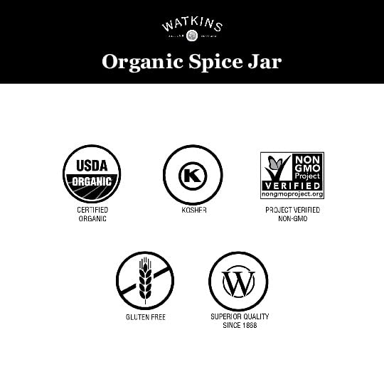 Watkins Gourmet Organic Spice Jar, Organic Garlic Herb, 2.9 Oz. Jar, 1 Count - Image 5